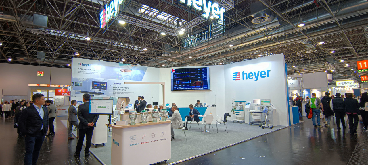 從Schwerin到Düsseldorf， 百年heyer強(qiáng)勢(shì)亮相MEDICA